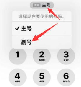 孝义苹果14维修店分享iPhone 14 Pro Max使用副卡打电话的方法 